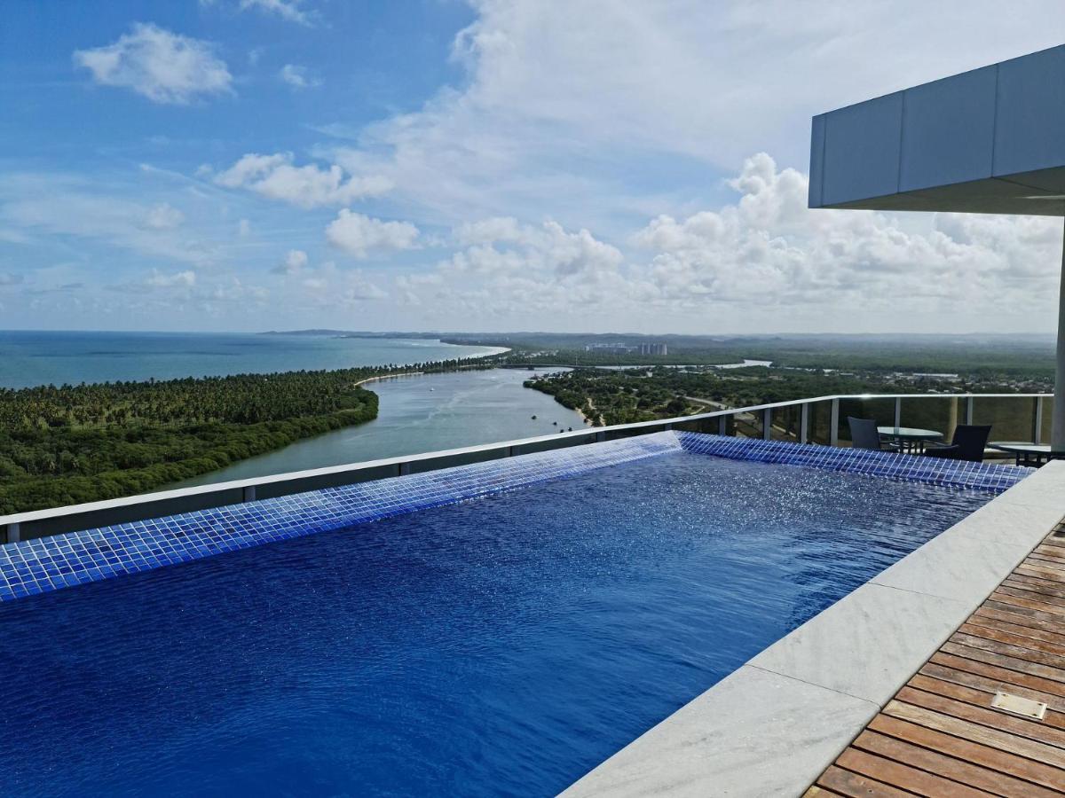 Flat com vista deslumbrante do Paiva Recife Exterior foto