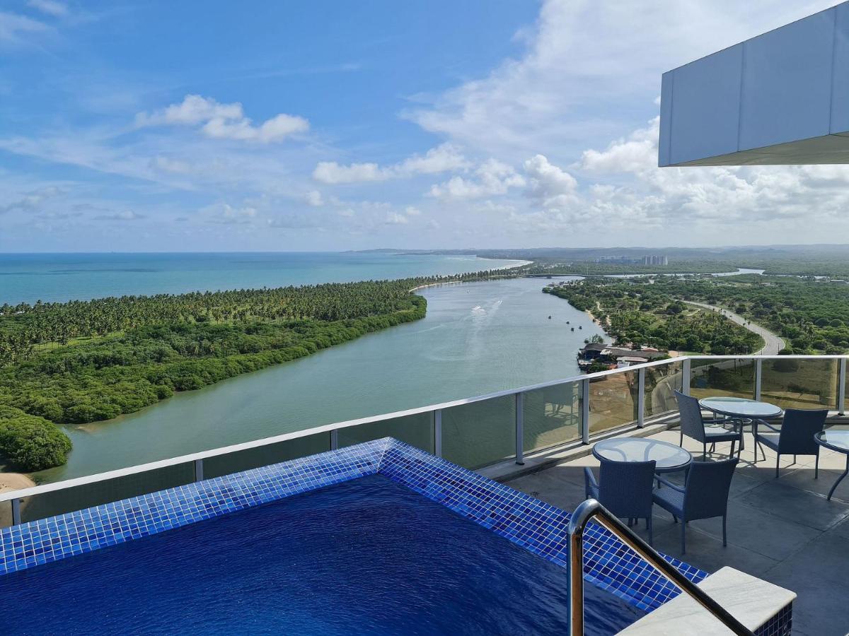 Flat com vista deslumbrante do Paiva Recife Exterior foto