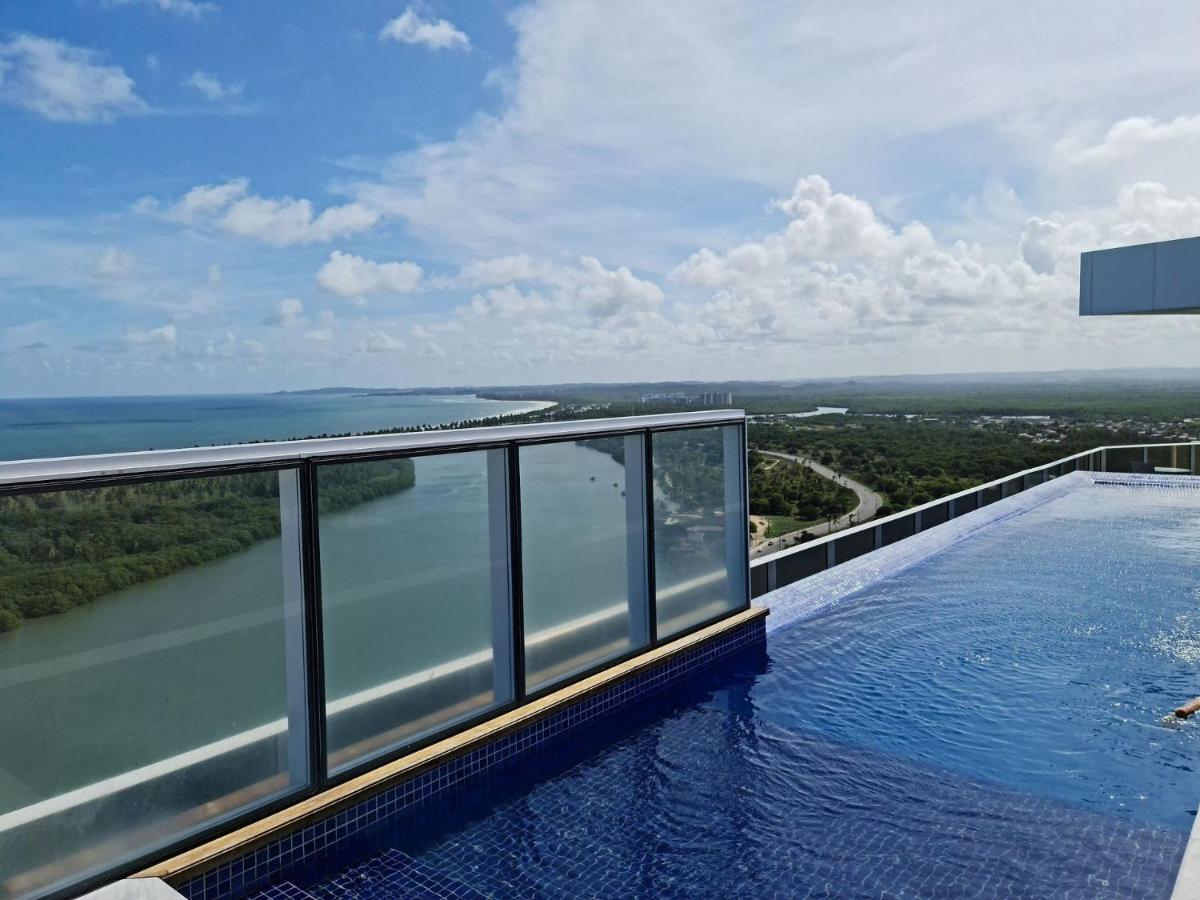 Flat com vista deslumbrante do Paiva Recife Exterior foto