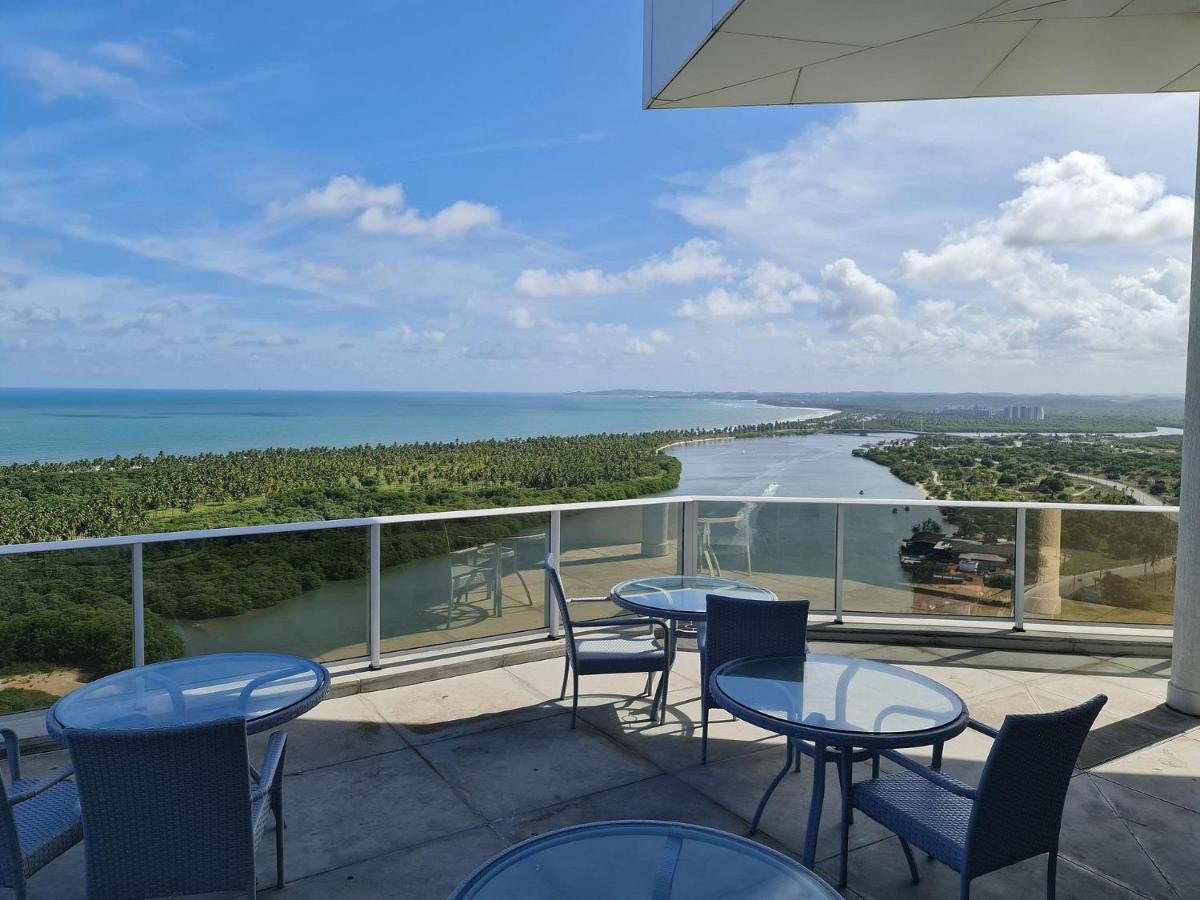 Flat com vista deslumbrante do Paiva Recife Exterior foto